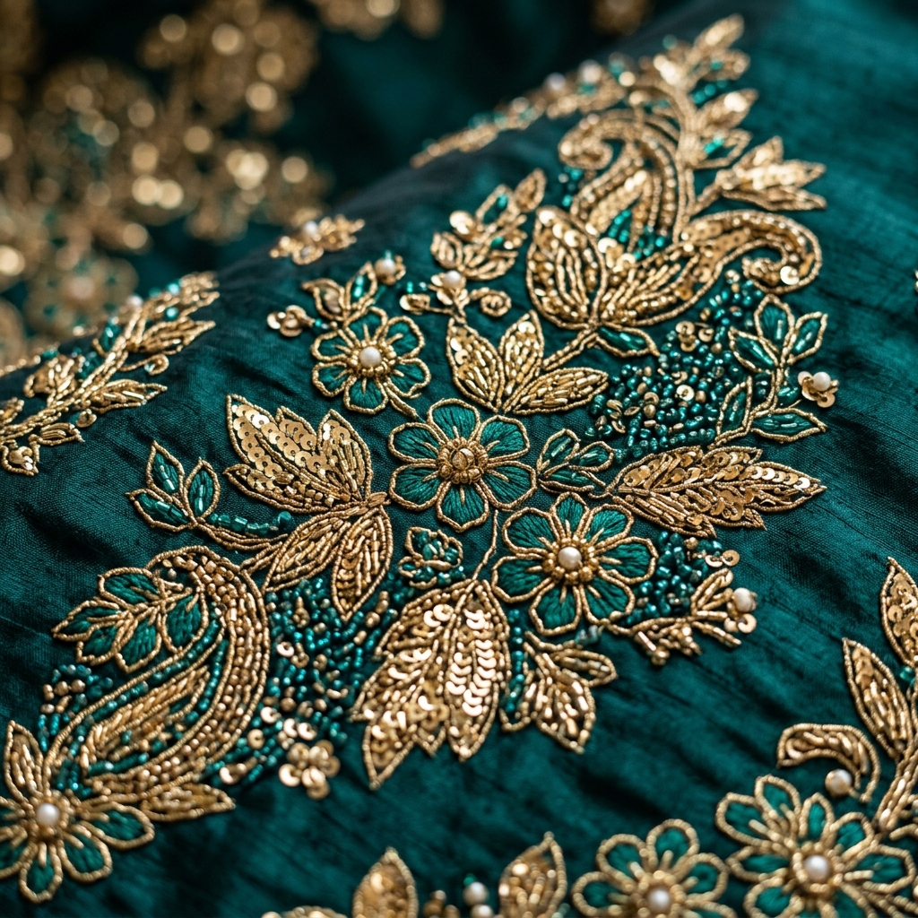 Luxury Embroidery Detail